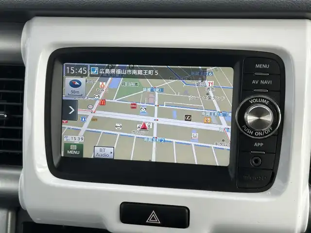 スズキ ハスラー G 広島県 2014(平26)年 5.1万km アーバンブラウンパールメタリック 純正ナビ　/　「Bluetooth/ワンセグ/USB/HDMI」/バックカメラ　/シートヒーター　/衝突軽減ブレーキシステム/横滑り防止装置/ドライブレコーダー/ＥＴＣ　/ヘッドライトレベライザー　/スマートキー　/プッシュスタート　/ステアリングスイッチ　/アイドリングストップ/スペアキー/保証書/取扱説明書