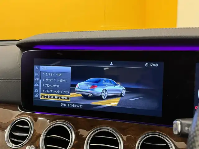 メルセデス・ベンツ Ｅ４００ 4マチック エクスクルーシブ 群馬県 2016(平28)年 5.4万km ダイヤモンドホワイト サンルーフ/ブルメスター/純正ナビ/（AM/FM/BT）/フルセグTV/ビルトインETC/ステアリングスイッチ/D席メモリーシート/前席パワーシート/前席シートヒーター/前席シートクーラー/ステアリングスイッチ/道路標識アシスト/アクティブブレーキアシスト/アテンションアシスト/アクティブブレーキアシスト/BSM/社外デジタルインナーミラー