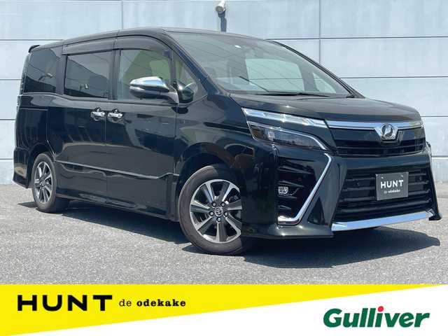 トヨタ ヴォクシー ZS 煌Ⅱ 千葉県 2020(令2)年 3.6万km イナズマスパーキングブラックガラスフレーク 純正10インチナビ/フルセグTV/CD/DVD/BT/ビルトインETC/純正12インチフリップダウンモニター/LEDヘッドライト/LEDフォグ/ウインカーミラー/ステアリングスイッチ/純正16インチアルミホイール
