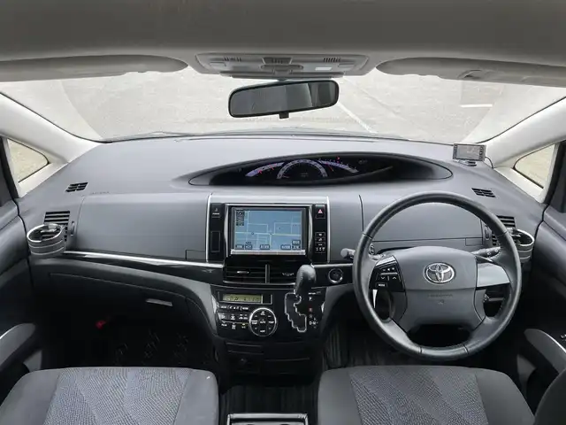 トヨタ エスティマ アエラス 道央・札幌 2012(平24)年 4.6万km ホワイトパールクリスタルシャイン ４WD/純正ディーラーOPナビ/CD/DVD/BT/フルセグ/クルーズコントロール/バックカメラ/ビルトインETC/センターデフロック/ECOMODE/両側パワースライドドア/ステアリングリモコン/MTモード付AT/レーダー探知機/プッシュスタート/スマートキー/HIDヘッドライト/オートライト/フォグランプ/電動格納ミラー/ウィンカーミラー/純正フロアマット/ドアバイザー