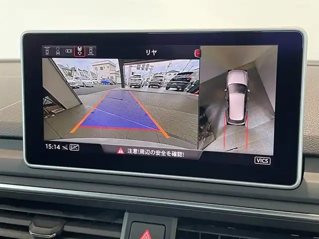 アウディ Ａ４ 2.0 TFSI クワトロ スポーツ Sライン PKG 愛知県 2018(平30)年 4.9万km グレイシアホワイトメタリック バーチャルコクピット　/マトリクスＬＥＤ　/ＭＭＩナビゲーション　/Ｂｌｕｅｔｏｏｔｈ　/フルセグＴＶ　/３６０度カメラ　/ブラックレザー　/シートヒーター/パワーシート　/ＡＣＣ　/ＬＫＡ　/ＢＳＭ　/ドライブレコーダー　/ＥＴＣ2.0/プッシュスタート/ウィンカーミラー/アイドリングストップ