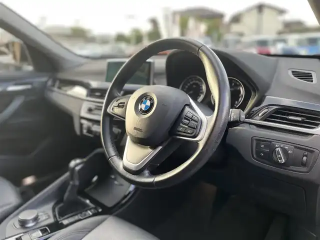 ＢＭＷ Ｘ１ xDrive 18d xライン 栃木県 2018(平30)年 6.2万km ミネラルホワイト ワンオーナー /インテリジェントセーフティ/コンフォートアクセス/パークディスタンスコントロール/ハーフレザー /シートヒーター /ナビ/バックカメラ/ETC/パワーテールゲート/ドライブレコーダー