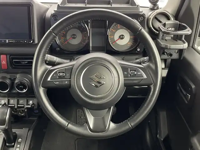 スズキ ジムニー XC 新潟県 2020(令2)年 4.5万km ブルーイッシュブラックパール3 アルパイン9インチナビ（X9NX)/バックカメラ/フルセグTV/Bluetooth/衝突軽減ブレーキ/レーンキープアシスト/クルーズコントロール/オートライト/LEDヘッドライト/ETC/ミラーヒーター/革巻きステアリング/ステアリングスイッチ/プッシュスタート/純正フロアマット