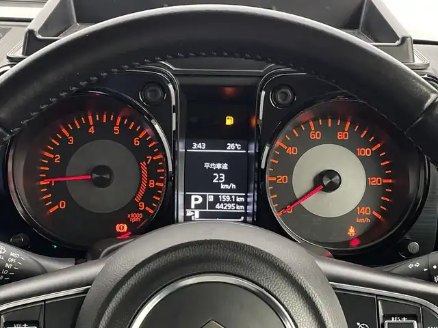 スズキ ジムニー XC 新潟県 2020(令2)年 4.5万km ブルーイッシュブラックパール3 アルパイン9インチナビ（X9NX)/バックカメラ/フルセグTV/Bluetooth/衝突軽減ブレーキ/レーンキープアシスト/クルーズコントロール/オートライト/LEDヘッドライト/ETC/ミラーヒーター/革巻きステアリング/ステアリングスイッチ/プッシュスタート/純正フロアマット