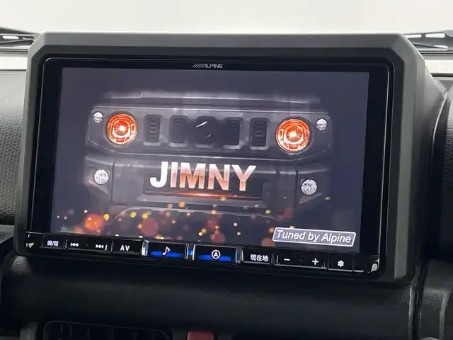スズキ ジムニー XC 新潟県 2020(令2)年 4.5万km ブルーイッシュブラックパール3 アルパイン9インチナビ（X9NX)/バックカメラ/フルセグTV/Bluetooth/衝突軽減ブレーキ/レーンキープアシスト/クルーズコントロール/オートライト/LEDヘッドライト/ETC/ミラーヒーター/革巻きステアリング/ステアリングスイッチ/プッシュスタート/純正フロアマット