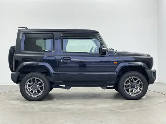 スズキ ジムニー XC 新潟県 2020(令2)年 4.5万km ブルーイッシュブラックパール3 アルパイン9インチナビ（X9NX)/バックカメラ/フルセグTV/Bluetooth/衝突軽減ブレーキ/レーンキープアシスト/クルーズコントロール/オートライト/LEDヘッドライト/ETC/ミラーヒーター/革巻きステアリング/ステアリングスイッチ/プッシュスタート/純正フロアマット
