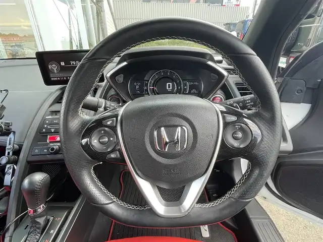 ホンダ Ｓ６６０ α 道央・札幌 2016(平28)年 3.5万km プレミアムスターホワイトP ・デジタルインナーミラー/・前後ドライブレコーダー/・赤革シートカバー/・バックカメラ/・ＥＴＣ/・アイドリングストップ/・プッシュスタート/・オートライト/・横滑り防止装置/・CTBA/・25年製、ＡＤＶＡＮ　ＮＮＥＯＶＡ　ＡＤ０９/・前後異径、純正ＡＷ