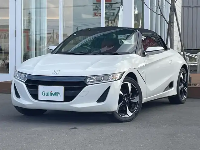 ホンダ Ｓ６６０ α 道央・札幌 2016(平28)年 3.5万km プレミアムスターホワイトP ・デジタルインナーミラー/・前後ドライブレコーダー/・赤革シートカバー/・バックカメラ/・ＥＴＣ/・アイドリングストップ/・プッシュスタート/・オートライト/・横滑り防止装置/・CTBA/・25年製、ＡＤＶＡＮ　ＮＮＥＯＶＡ　ＡＤ０９/・前後異径、純正ＡＷ