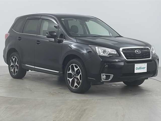 スバル フォレスター S－リミテッド 道央・札幌 2017(平29)年 2.7万km クリスタルブラックシリカ ・純正ナビ&BT&CD&DVD&TV/・バックカメラ/・アイサイト/・レーダークルーズコントロール/・ブラインドスポットモニター/・コーナーセンサー/・横滑り防止装置/・SI-DRIVE/・X-MODE/・フロントワイパーデアイサー/・前席シートヒーター/・前席パワーシート/・ハーフレザーシート/・社外ETC/・電動格納ミラー/・ドアミラーヒーター/・パドルシフト/・純正フロアマット/・LEDヘッドライト/・オートライト/・スマートキー/・スペアキー/・保証書