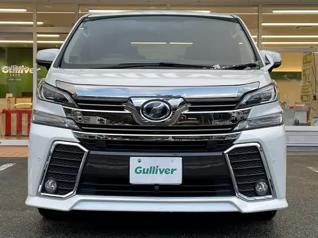 トヨタ ヴェルファイア Z Aエディション 岐阜県 2016(平28)年 11.1万km ホワイトパールクリスタルシャイン 4WD/ワンオーナー/純正9インチSDナビ/(フルセグテレビ.AM.FM.Bluetooth)/両側パワースライドドア/クルーズコントロール/バックカメラ/アイドリングストップ/エンジンスターター/ウィンカーミラー/オットマン/ドアバイザー/フォグランプ/プッシュスタート/ドライブレコーダー/ETC/純正18インチAW/純正フロアマット/保証書/取扱説明書/スペアキー