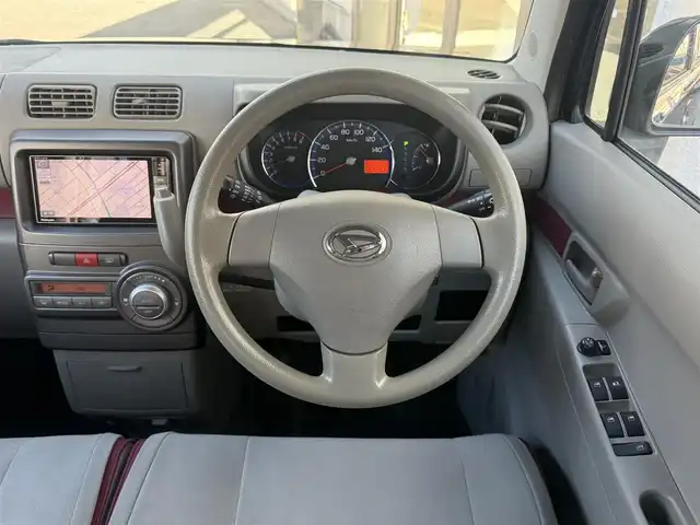 ダイハツ ムーヴ コンテ X 愛知県 2013(平25)年 6.3万km ブラックマイカメタリック /禁煙//ディーラー記録簿//社外メモリナビ//フルセグ//CD/DVD/SD/BT/USB/VTR/iPod/AM/FM//アイドリングストップ//ヘッドライトレベライザー//盗難防止//電格ミラー//純正フロアマット//純正ドアバイザー//スマートキー//保証書//取扱説明書//ナビ取説//スペアキー