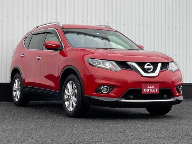 日産 エクストレイル ２０ｘ エマージェンシーブレーキパッケージ メモリナビ 全方位カメラ 衝突軽減ブレーキ 16年式 平成28年式 バーニングレッド Id 中古車検索のガリバー