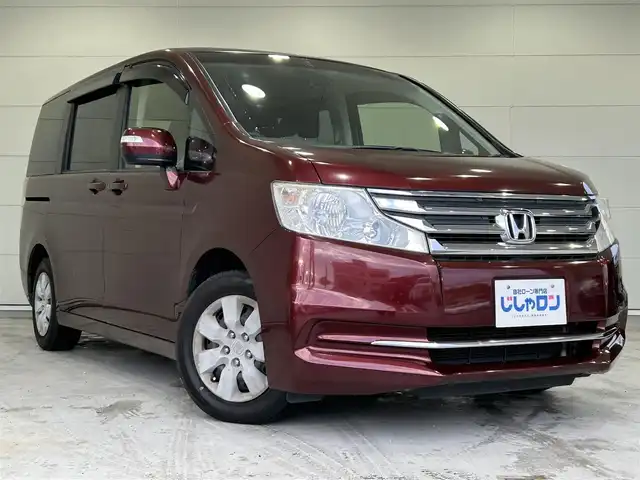 ホンダ ステップワゴン G コンフォートセレクション 沖縄県 2014(平26)年 7.5万km プレミアムディープロッソパール (株)IDOMが運営する【じしゃロンOO店】の自社ローン専用車両になりますこちらは現金またはオートローンご利用時の価格です。自社ローンご希望の方は別途その旨お申付け下さい/・純正ナビ　/・ＴＶ　/・バックカメラ　/・Ｂｌｕｅｔｏｏｔｈ接続　/・ＥＴＣ　/・パワースライドドア　/・クルーズコントロール　/・横滑り防止装置　/・純正アルミホイール　/・純正フロアマット　/・取扱説明書　/・保証書