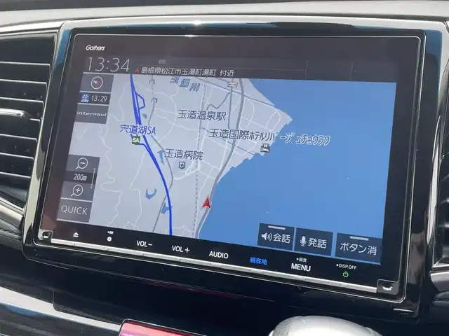 ホンダ オデッセイ ハイブリッド アブソルート ホンダセンシング 島根県 2020(令2)年 2.9万km プレミアムヴィーナスブラックP 純正9インチナビ/CD/DVD/DTV/Bluetooth/HDMI/USB/マルチビューカメラ /純正フリップダウンモニター/レーダークルーズコントロール/両側パワースライドドア/コーナーセンサー /LEDオートライト/ステアリングスイッチ/電子パーキング/ハーフレザー調シート/パワーシート/スマートキー/プッシュスタート /純正フロアマット/ドアバイザー