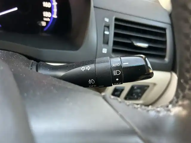 レクサス ＨＳ 250h 徳島県 2009(平21)年 12.3万km ブラックオパールマイカ 純正HDDナビ/　AM/FM/DISC/HDD/AUX/フルセグ/MD/USB/ETC/クルーズコントロール/バックカメラ/ヘッドライトウォッシャー/パワーシート/社外フロアマット/スマートキー/プッシュスタート/ドアバイザー/LEDヘッドライト/PWR MODE/ECO MODE/EV MODE/取扱説明書/新車時保証書