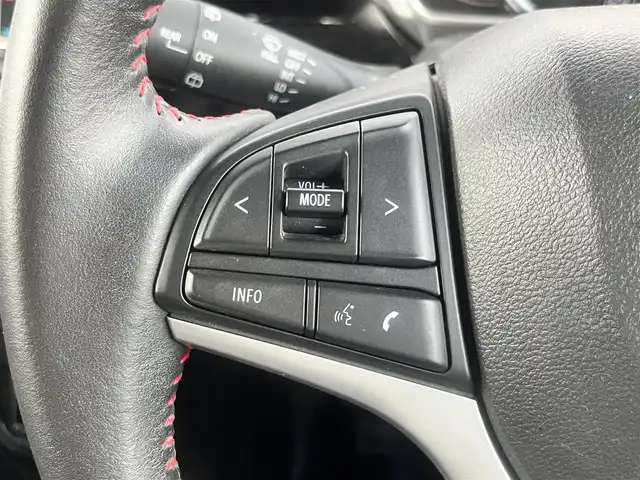 スズキ スペーシア カスタム HYBRID XS 島根県 2018(平30)年 7.3万km ブルーイッシュブラックパール3 社外メモリナビ　/フルセグＴＶ　/ＤＶＤ再生　/Ｂｌｕｅｔｏｏｔｈ接続　/ＥＴＣ /D席シートヒーター /リアコーナーセンサー /レーンアシスト /衝突軽減ブレーキ/横滑り防止装置/アイドリングストップ /スマートキー /プッシュスタート /純正LEDヘッドライト/純正15インチアルミホイール/純正フロアマット