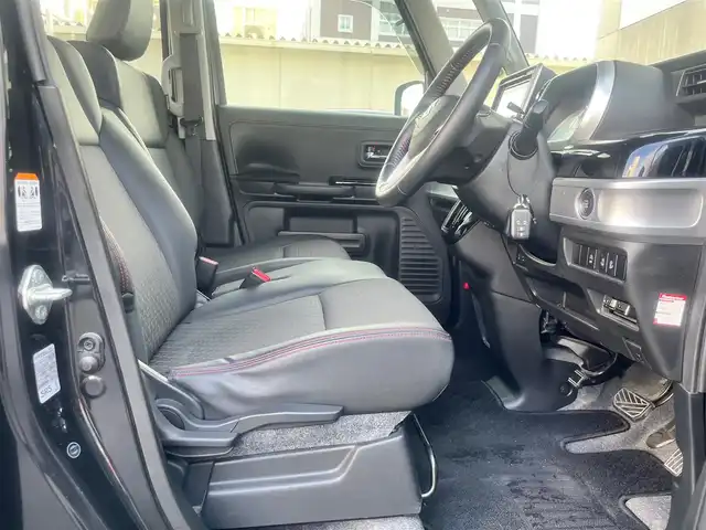 スズキ スペーシア カスタム HYBRID XS 島根県 2018(平30)年 7.3万km ブルーイッシュブラックパール3 社外メモリナビ　/フルセグＴＶ　/ＤＶＤ再生　/Ｂｌｕｅｔｏｏｔｈ接続　/ＥＴＣ /D席シートヒーター /リアコーナーセンサー /レーンアシスト /衝突軽減ブレーキ/横滑り防止装置/アイドリングストップ /スマートキー /プッシュスタート /純正LEDヘッドライト/純正15インチアルミホイール/純正フロアマット