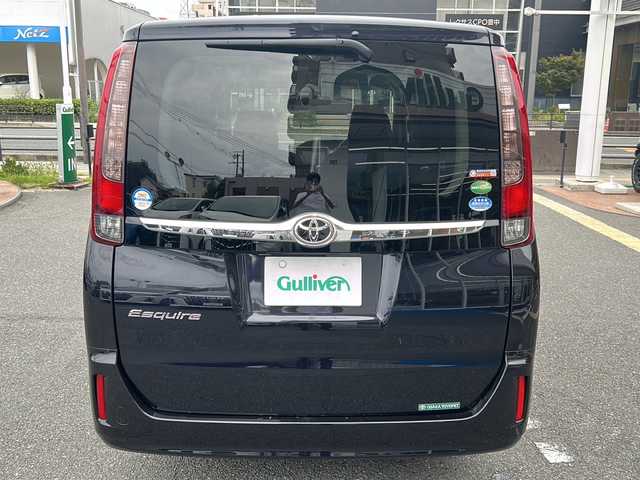 トヨタ エスクァイア Gi 千葉県 2015(平27)年 4.3万km スパークリングブラックパールクリスタルシャイン ワンオーナー/純正ナビ/フルセグテレビ/AM/FM/BT/バックカメラ/クルーズコントロール/両側パワースライドドア/ドライブレコーダー/二列目サンシェード/プッシュスタート/アイドリングストップ/ビルトインETC/ウォークスルー/純正フロアマット/横滑り防止装置/エコモード