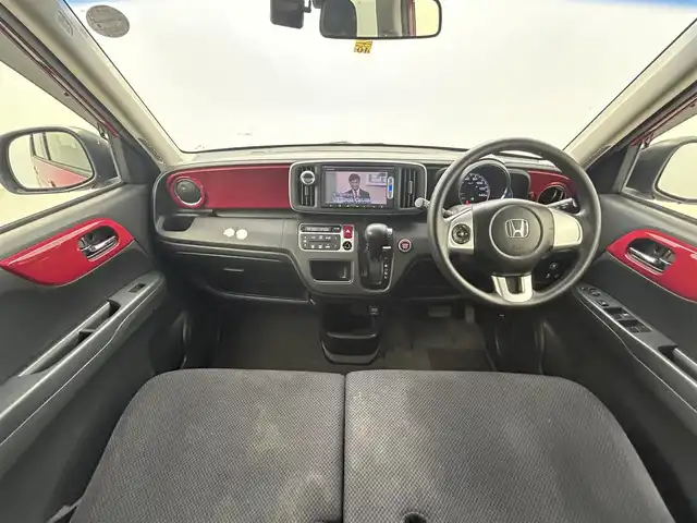 ホンダ Ｎ ＯＮＥ G Lパッケージ 熊本県 2015(平27)年 8.3万km ミラノレッド 禁煙車/純正ナビVXM-145VSi(CD・DVD・フルセグ・BT）　/バックカメラ　/社外前方ドライブレコーダー/社外ETC/衝突軽減ブレーキ/横滑り防止/オートエアコン/電動格納ミラー/アイドリングストップ/純正フロアマット　/オートライト/HIDライト/スマートキー/プッシュスタート/保証書/取扱説明書