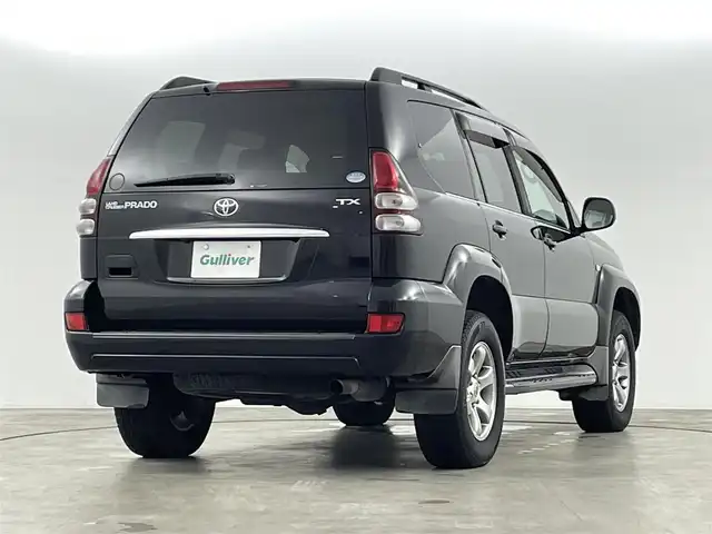 トヨタ ランドクルーザー プラド TX－LTD 福島県 2009(平21)年 12.5万km ブラック ４WD/サンルーフ/トヨタオートアラート/純正7インチナビ/・ワンセグ/TV/SD/AUX/CD/DVD/HDD/AM/FM/・バックカメラ/ETC/フォグライト/・オートライト/・ヘッドライトレベライザー/革巻きハンドル/アルカンターラシート/・3列シート/ルーフレール/ドアバイザー/純正フロアマット/純正17インチアルミ/リモコンキー