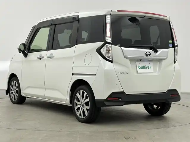トヨタ タンク カスタムG－T 愛知県 2018(平30)年 4.7万km パールホワイトⅢ スマートアシストII/衝突回避支援システム/車線逸脱警報/純正9インチナビ/CD/DVD/Bluetooth/フルセグTV/バックカメラ/ビルトインETC2.0/両側パワースライドドア/LEDヘッドライト/フォグランプ/純正15インチアルミホイール/取扱説明書/スペアキー