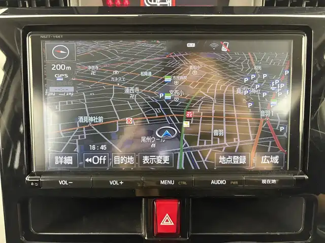トヨタ タンク カスタムG－T 愛知県 2018(平30)年 4.7万km パールホワイトⅢ スマートアシストII/衝突回避支援システム/車線逸脱警報/純正9インチナビ/CD/DVD/Bluetooth/フルセグTV/バックカメラ/ビルトインETC2.0/両側パワースライドドア/LEDヘッドライト/フォグランプ/純正15インチアルミホイール/取扱説明書/スペアキー