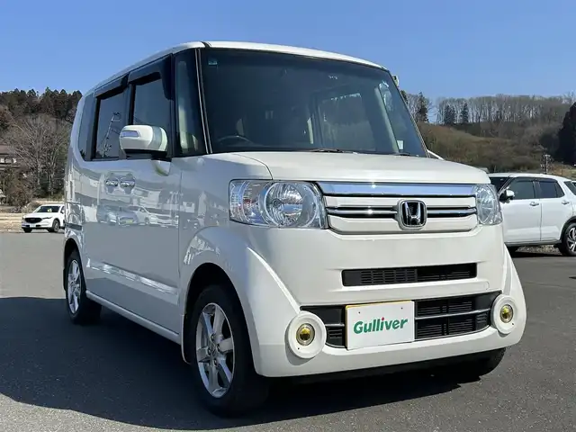 ホンダ Ｎ ＢＯＸ G SSパッケージ 岩手県 2017(平29)年 3.9万km プレミアムホワイトパールⅡ サマータイヤ積載