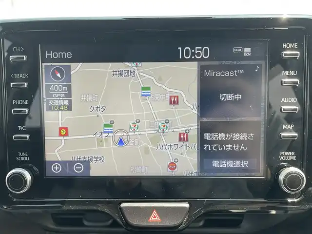 トヨタ ヤリスクロス ハイブリッド Z 熊本県 2021(令3)年 9.2万km ブラックマイカ/ベージュ 2トーン ワンオーナー/純正ディスプレイオーディオ/・AM/FM/BT/・アップルカープレイ／アンドロイドオート/・フルセグTV/・ナビキット/全周囲カメラ/トヨタセーフティセンス/・レーントレーシングアシスト/・プリクラッシュセーフティ/・ブラインドスポットモニター/・クリアランスソナー/・リアクロストラフィックアラート/・パーキングサポートブレーキ/・ロードサインアシスト/・オートマチックハイビーム/先行車発進お知らせ機能/前後ドライブレコーダー/D席パワーシート/・D/N席シートヒーター/電動リアゲート/オートライト/・ヘッドライトレベライザー/・LEDヘッドライト/ドアバイザー/革巻きステアリング/・ステアリングリモコン/電動格納ミラー/・ウィンカーミラー/電動パーキングブレーキ/・ブレーキホールドスイッチ/EVMODE/DRIVEMODE/純正アルミホイール/純正フロアマット/スマートキー/・スペアキー