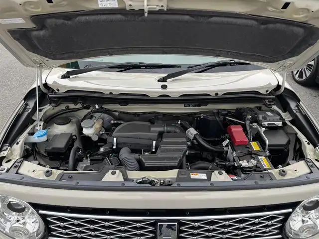 スズキ ラパン X 滋賀県 2024(令6)年 0.9万km フォーンベージュメタリック/ソフトベージュ 2トーン ワンオーナー/純正フルセグナビ/　フルセグ Bluetooth CD  DVD  SD FM AM/バックカメラ/デュアルカメラブレーキサポート/誤発進抑制機能/後退時ブレーキサポート/後方誤発進抑制機能/リヤパーキングセンサー/車線逸脱警報機能/ふらつき警報機能/先行車発進お知らせ機能/ハイビームアシスト/標識認識機能/ハイビームアシスト/純正ドライブレコーダー前後/純正LEDヘッドライト/純正14インチアルミ/純正フロアマット/ETC/スマートキー×2/プッシュスタート/