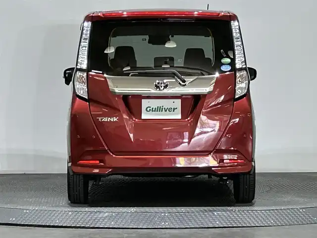 トヨタ タンク G コージーエディション 愛媛県 2020(令2)年 3.3万km ファイアークォーツレッドM ・純正ナビ（ＢＴ・ＳＤ・フルセグＴＶ・ＣＤＤＶＤ）/・バックカメラ　/・スマートアシスト　/・クルーズコントロール　/・アイドリングストップ　/・ビルトインＥＴＣ　/・シートヒーター　/・コーナーセンサー　/・プッシュスタート/・スペアキー