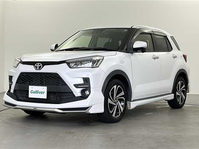 トヨタ ライズ Z 福井県 2020(令2)年 5.5万km シャイニングホワイトパール ワンオーナー/４WD/衝突被害軽減ブレーキ/レーンキープアシスト/モデリスタエアロ/純正9インチディスプレイオーディオ/【フルセグTV/BT/USB/iPod/AM/FM】/バックカメラ/レーダークルーズコントロール/LEDオートライト/シートヒーター/純正17インチアルミホイール/ステアリングスイッチ/アイドリングストップ/USBポート/スマートキー/ビルトインETC