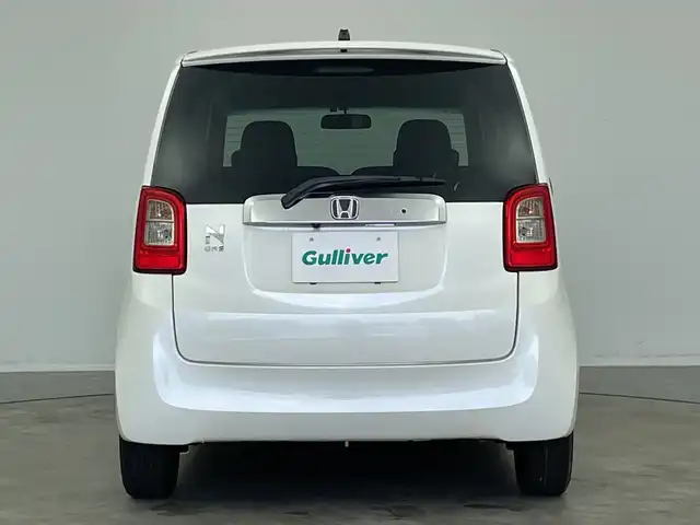 ホンダ Ｎ ＯＮＥ G Lパッケージ 新潟県 2013(平25)年 8.5万km プレミアムホワイトパール ワンオーナー/純正ディスプレイオーディオ/バックモニター/ETC/ローダウン/スマートキー/横滑り防止装置/オートライト