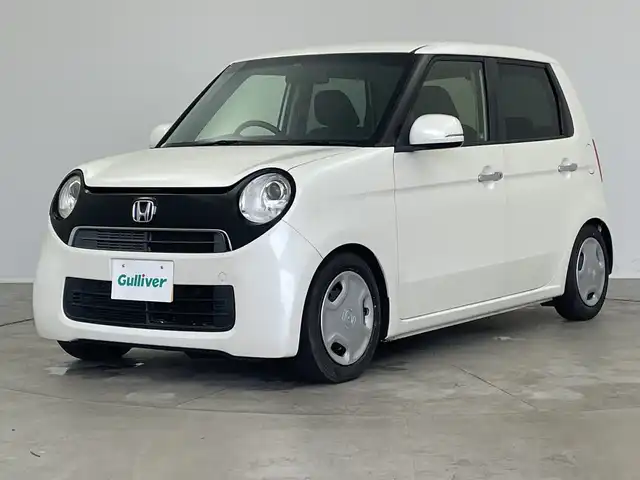 ホンダ Ｎ ＯＮＥ G Lパッケージ 新潟県 2013(平25)年 8.5万km プレミアムホワイトパール ワンオーナー/純正ディスプレイオーディオ/バックモニター/ETC/ローダウン/スマートキー/横滑り防止装置/オートライト