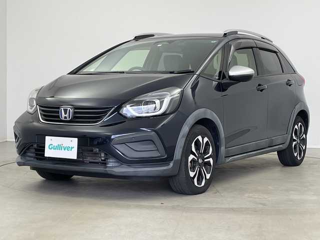 ホンダ フィット e:HEVクロスター 新潟県 2020(令2)年 5.2万km ミッドナイトブルービームM ホンダセンシング/オートホールド/電子パーキング/純正9インチナビ/フルセグ・DVD/バックカメラ/ビルトインETC/純正アルミホイール/前後コーナーセンサー/LEDオートライト/スペアキー