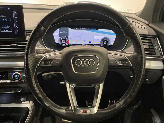 アウディ アウディ Ｑ５ SB 40TDIクワトロ Sライン 新潟県 2021(令3)年 3.4万km グレイシアホワイトメタリック ワンオーナー/S line plus パッケージ/・アーティフィシャルインテリアレザー/・シートヒーター（フロント/リヤ）/・アコースティックガラス（フロントサイド）/バーチャルコックピットプラス/ファインナッパレザーシート/360°カメラ/アダプティブクルーズコントロール/マトリクスLEDヘッドライト/スポーツシート（フロント）/シートヒーター（フロント）/ドアシルトリム S/S lineロゴ/マルチカラーアンビエントライティング/オートマチックテールゲート/MMI ナビゲーション/Bluetooth/アウディサイドアシスト/アクティブレーンアシスト/アウディホールドアシスト/スマートフォンインターフェース
