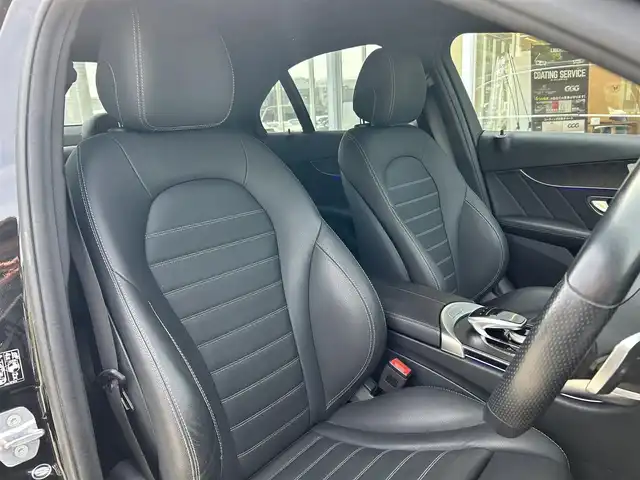 メルセデス・ベンツ Ｃ２２０ｄ アバンギャルド　AMGライン 福岡県 2019(平31)年 3.6万km オブシディアンブラック 純正ナビ/BT/USB/SD/フルセグ/ブルメスターサウンド/Applecarplay/バックカメラ/ETC2.0/アンビエントライト/エアサス/ACC/レーンキープアシスト/ブラインドスポットモニター/アクティブブレーキアシスト/革巻きステアリング/パドルシフト/ステアリングスイッチ/HUD/ブラックレザーシート/パワーシートD-N/シートヒーターD-N/シートメモリD-N/電動リヤゲート/LEDヘッドライト/オートライト/フォグライト（リヤ）/コーナーセンサー前後/純正フロアマット/純正18AW
