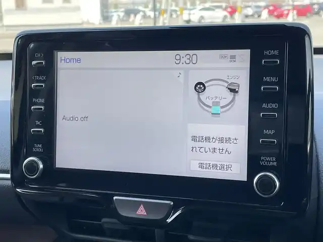 トヨタ ヤリスクロス ハイブリッド Z 道央・札幌 2020(令2)年 7.2万km ブラックマイカ/ブラスゴールドメタリック 2トーン ４WD/純正ディスプレイオーディオ/AM/FM/BT/フルセグ/トヨタセーフティセンス/プリクラッシュセーフティ/横滑り防止装置/レーダークルーズコントロール/ダウンヒルアシストコントロール/レーンキープアシスト/クリアランスソナー/ブラインドスポットモニター/リアクロストラフィックアラート/パーキングサポートブレーキ/ロードサインアシスト/パノラミックビューモニター/ビルトインETC2.0/ドライブレコーダー/DRIVEMODE切替/EVMODE/パワーバックドア/D席パワーシート/前席シートヒーター/ハーフレザーシート/革巻きステアリング/ステアリングリモコン/ハンドルヒーター/電動パーキング/ブレーキホールド/プッシュスタート/スマートキー/LEDヘッドライト/オートライト/オートハイビーム/フォグランプ/電動格納ミラー/ヒーテッドドアミラー/ウィンカーミラー/純正フロアマット/ドアバイザー