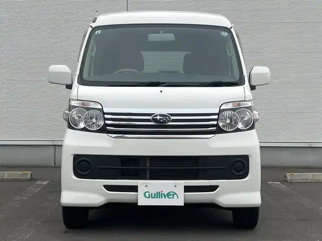 スバル ディアス ワゴン RS スマートアシスト 秋田県 2014(平26)年 6.7万km ホワイト 社外オーディオ（AM/FM/CD）/４WD/福祉車両/リア折り込み補助シート/リアスロープ/ウインチ/純正フロアマット/純正ドアバイザー/レベライザー/盗難防止装置/オートエアコン/パワーステアリング/パワーウィンドウ/電動格納ミラー