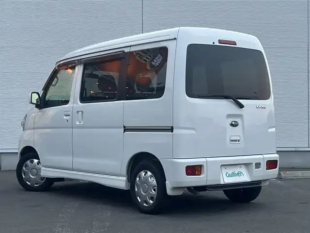 スバル ディアス ワゴン RS スマートアシスト 秋田県 2014(平26)年 6.7万km ホワイト 社外オーディオ（AM/FM/CD）/４WD/福祉車両/リア折り込み補助シート/リアスロープ/ウインチ/純正フロアマット/純正ドアバイザー/レベライザー/盗難防止装置/オートエアコン/パワーステアリング/パワーウィンドウ/電動格納ミラー