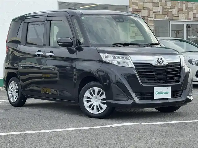 トヨタ ルーミー G コージーエディション 徳島県 2019(令1)年 2.2万km ブラックマイカメタリック 純正ナビ　NSCN-W68　7インチ/CD、Bluetooth、TV/バックカメラ/ドライブレコーダ/両側電動スライドドア/リアコーナーセンサー/オートハイビーム/オートライト/衝突軽減ブレーキ/スマートキー/ETC/クルーズコントロール/ブラインドスポットモニター