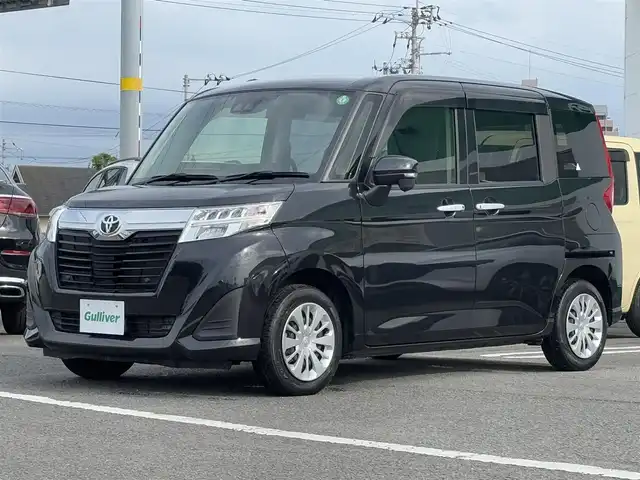 トヨタ ルーミー G コージーエディション 徳島県 2019(令1)年 2.2万km ブラックマイカメタリック 純正ナビ　NSCN-W68　7インチ/CD、Bluetooth、TV/バックカメラ/ドライブレコーダ/両側電動スライドドア/リアコーナーセンサー/オートハイビーム/オートライト/衝突軽減ブレーキ/スマートキー/ETC/クルーズコントロール/ブラインドスポットモニター