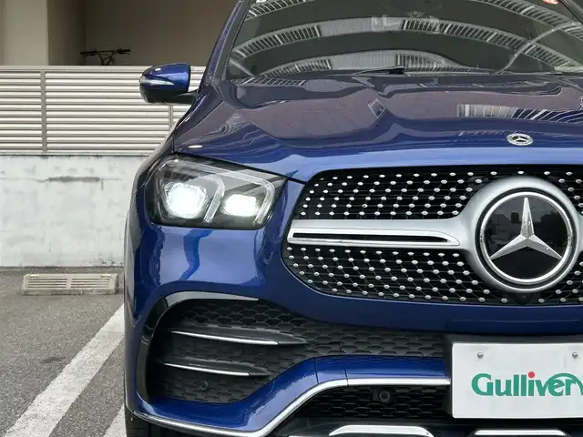 メルセデス・ベンツ ＧＬＥ４００ｄ 4MATIC スポーツ 大阪府 2021(令3)年 4.7万km ブリリアントブルーM ワンオーナー/パノラミックスライディングルーフ/ブルメスターサウンド/置くだけ充電/パドルシフト/1，2列目パワーシート/1，2列目シートヒーター/前席エアシート/社外前後ドラレコ(MRC-2020R)/前席温冷機能付きカップホルダー/レーダーセーフティングパッケージ/　・ESP/　・パークトロニック/　・カラーヘッドディスプレイ/　・アクティブステアリングアシスト/　・アクティブレーンキーピング/　・DSR/　・乗車時下降（エアサス）/　・道路標識アシスト/　・アクティブブレーキアシスト/　・アテンションアシスト/　・ブラインドスポットアシスト/　・レーンチェンジアシスト