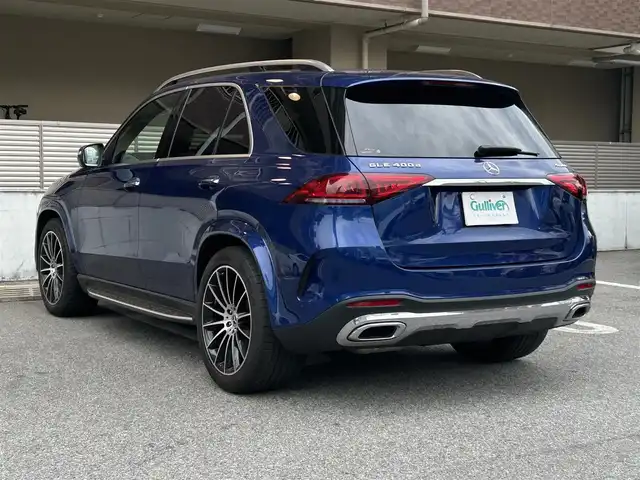 メルセデス・ベンツ ＧＬＥ４００ｄ 4MATIC スポーツ 大阪府 2021(令3)年 4.7万km ブリリアントブルーM ワンオーナー/パノラミックスライディングルーフ/ブルメスターサウンド/置くだけ充電/パドルシフト/1，2列目パワーシート/1，2列目シートヒーター/前席エアシート/社外前後ドラレコ(MRC-2020R)/前席温冷機能付きカップホルダー/レーダーセーフティングパッケージ/　・ESP/　・パークトロニック/　・カラーヘッドディスプレイ/　・アクティブステアリングアシスト/　・アクティブレーンキーピング/　・DSR/　・乗車時下降（エアサス）/　・道路標識アシスト/　・アクティブブレーキアシスト/　・アテンションアシスト/　・ブラインドスポットアシスト/　・レーンチェンジアシスト