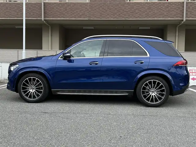 メルセデス・ベンツ ＧＬＥ４００ｄ 4MATIC スポーツ 大阪府 2021(令3)年 4.7万km ブリリアントブルーM ワンオーナー/パノラミックスライディングルーフ/ブルメスターサウンド/置くだけ充電/パドルシフト/1，2列目パワーシート/1，2列目シートヒーター/前席エアシート/社外前後ドラレコ(MRC-2020R)/前席温冷機能付きカップホルダー/レーダーセーフティングパッケージ/　・ESP/　・パークトロニック/　・カラーヘッドディスプレイ/　・アクティブステアリングアシスト/　・アクティブレーンキーピング/　・DSR/　・乗車時下降（エアサス）/　・道路標識アシスト/　・アクティブブレーキアシスト/　・アテンションアシスト/　・ブラインドスポットアシスト/　・レーンチェンジアシスト