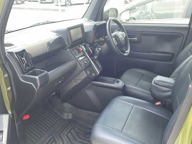 ダイハツ タフト G ターボ 静岡県 2021(令3)年 8.2万km フォレストカーキメタリック 純正ナビ/AM/FM/フルセグ/BT/クルーズコントロール/全方位カメラ/電動パーキング/前席シートヒーター/衝突軽減ブレーキ/パーキングアシスト/横滑り防止装置/USBポート
