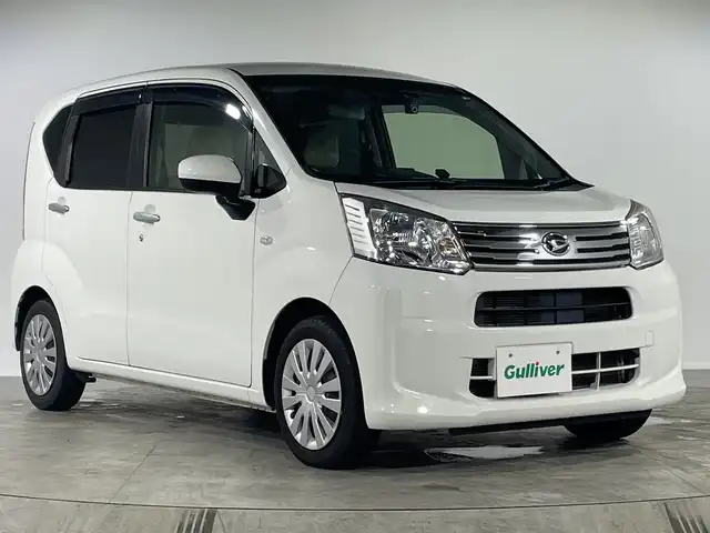 ダイハツ ムーヴ L SAⅢ 福岡県 2018(平30)年 8.8万km パール 社外メモリーナビ/ CD/フルセグTV/Bluetooth/バックカメラ/ETC/社外前方ドライブレコーダー/スマートアシストIII