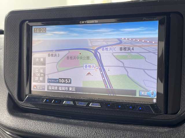 ダイハツ ムーヴ L SAⅢ 福岡県 2018(平30)年 8.8万km パール 社外メモリーナビ/ CD/フルセグTV/Bluetooth/バックカメラ/ETC/社外前方ドライブレコーダー/スマートアシストIII