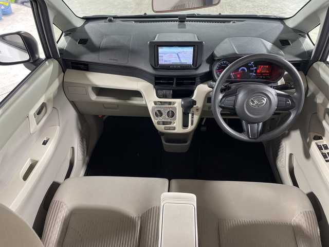 ダイハツ ムーヴ L SAⅢ 福岡県 2018(平30)年 8.8万km パール 社外メモリーナビ/ CD/フルセグTV/Bluetooth/バックカメラ/ETC/社外前方ドライブレコーダー/スマートアシストIII