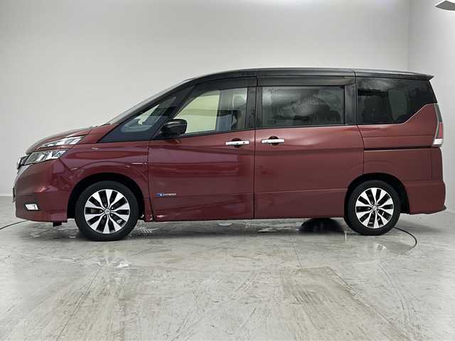 日産 セレナ ハイウェイスター 茨城県 2016(平28)年 6.6万km マルーンレッド 2トーン 全方位カメラ デジタルインナーミラー ハンズフリースライドドア フリップダウンモニター パーキングアシスト プロパイロット 純正9インチメモリナビ コーナーセンサー ビルドインETC 禁煙車