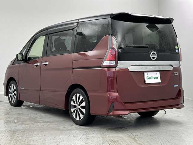 日産 セレナ ハイウェイスター 茨城県 2016(平28)年 6.6万km マルーンレッド 2トーン 全方位カメラ デジタルインナーミラー ハンズフリースライドドア フリップダウンモニター パーキングアシスト プロパイロット 純正9インチメモリナビ コーナーセンサー ビルドインETC 禁煙車